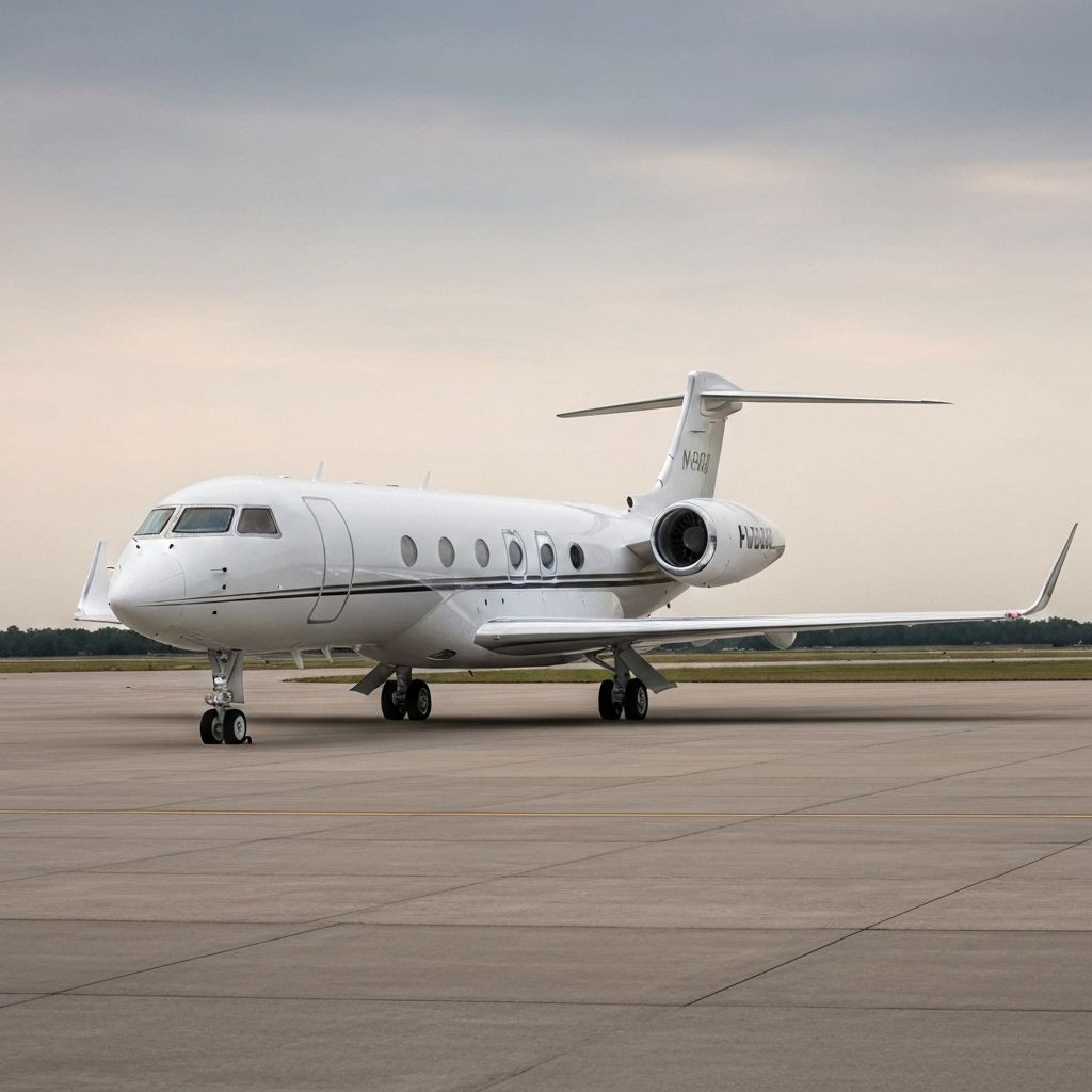 Heavy Jets - Gulfstream G550 for aerodrome aviation